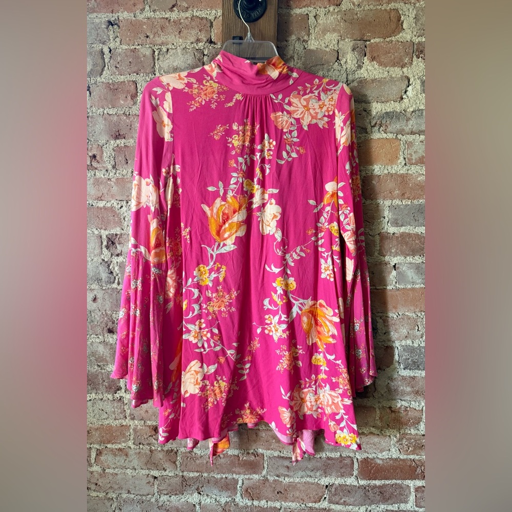 Free People - Tate Tunic in Lollipop Combo - Size Small - Picture 2 of 11